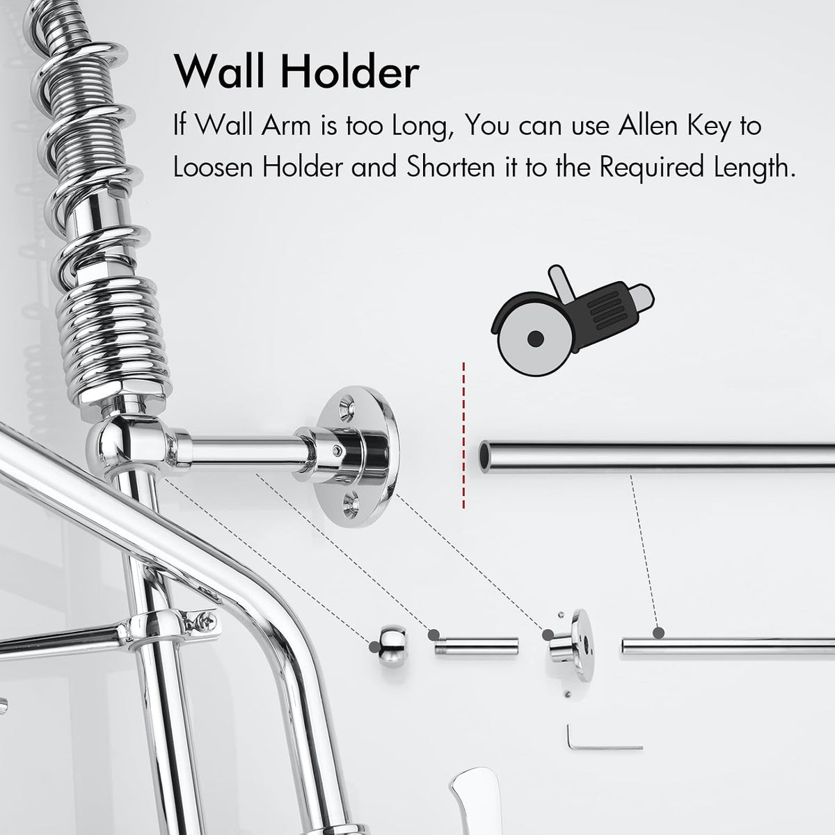 NSF/ANSI 61 Certified BAGNOLUX Commercial Sink Faucet, Rv Kitchen Faucet