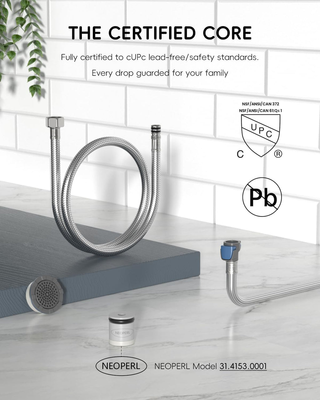 APPASO Touchless Kitchen Faucet with Pull-Down Sprayer and Soap Dispenser