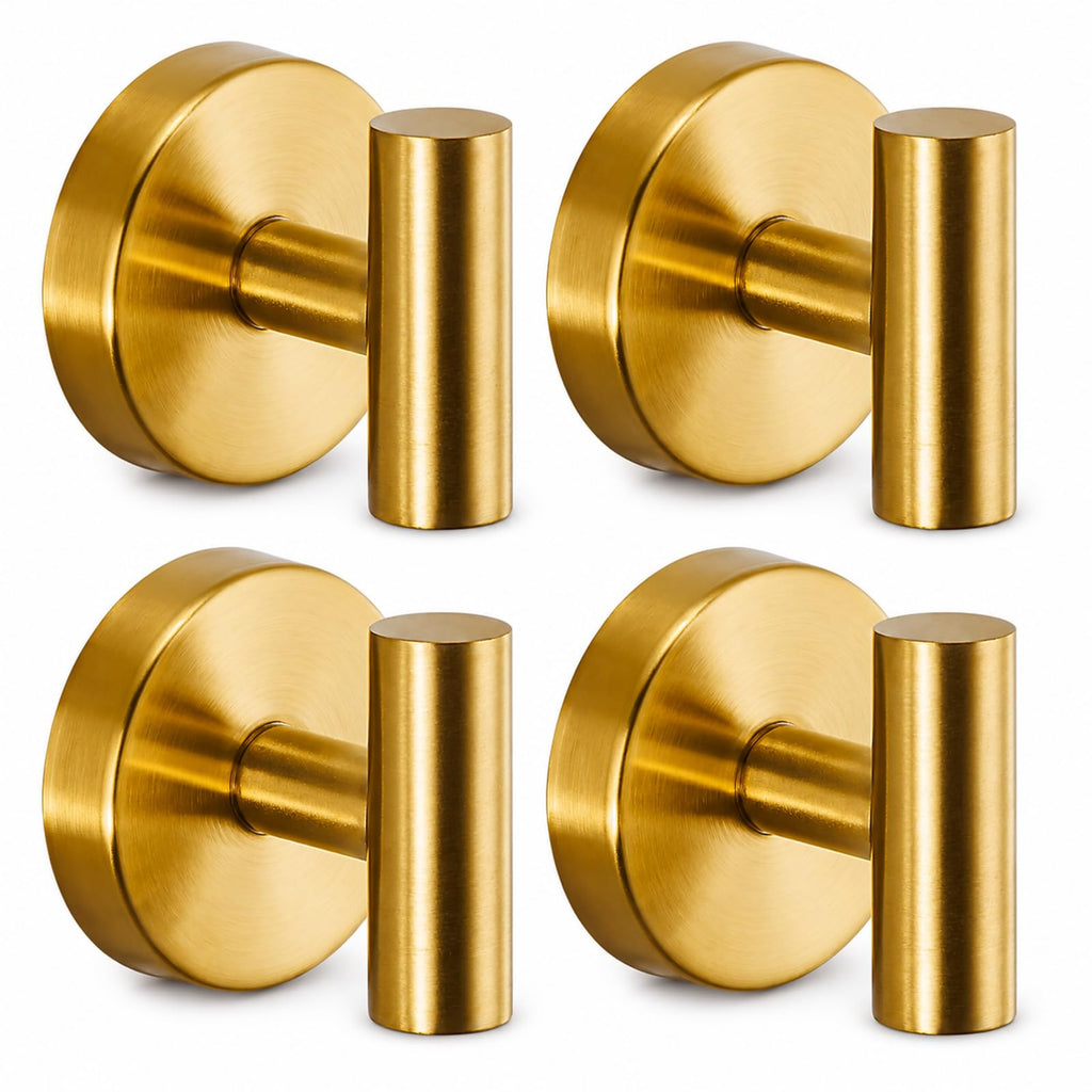 Suction Cup Hooks for Shower - Bathroom Reusable Towel Hooks