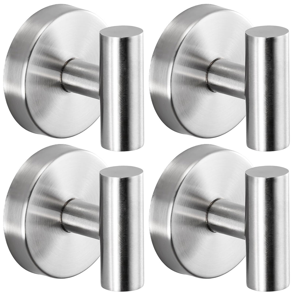 Suction Cup Hooks for Shower - Bathroom Reusable Towel Hooks