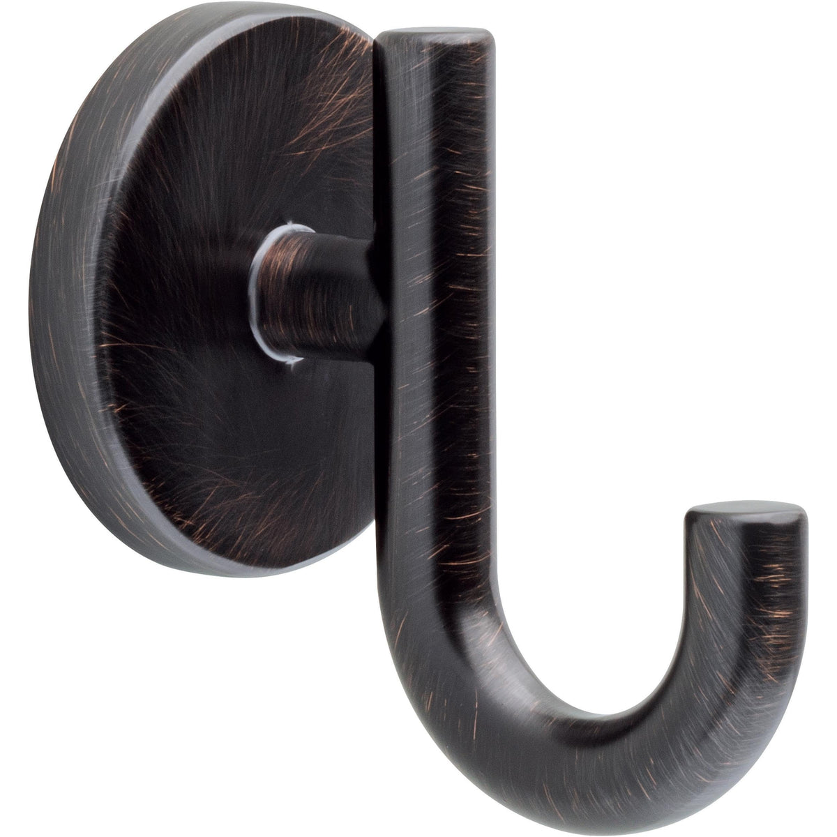Delta Single Towel Hook for Bathroom or Kitchen| Champagne Bronze | Trinsic Accessories
