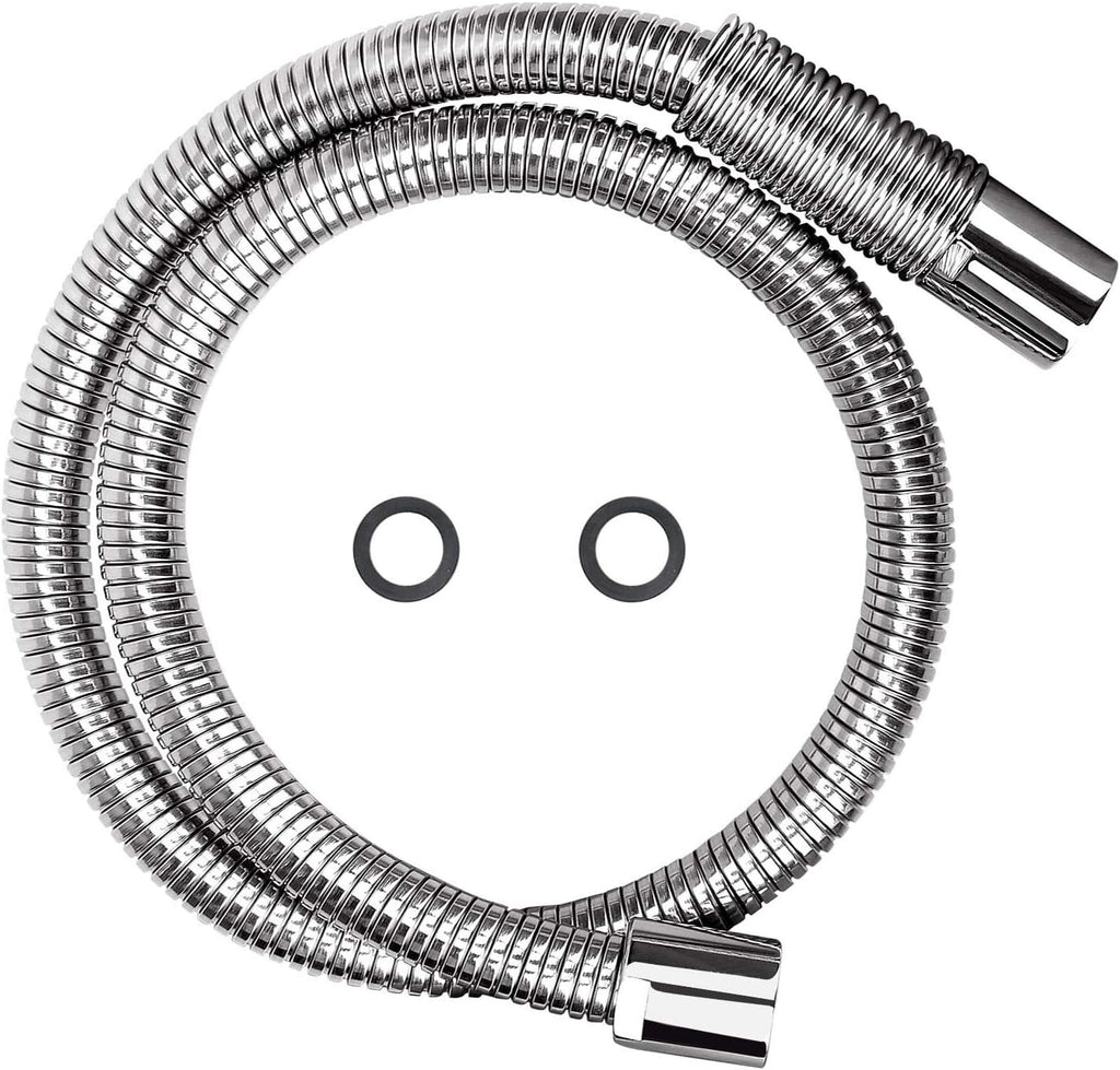 Pre-rinse Hose 38 Inch Flexible Stainless Replacement Hose for All Brand Commercial Kitchen Sink Faucet with 7/8”-20NPT Female Thread (96CM/38”)