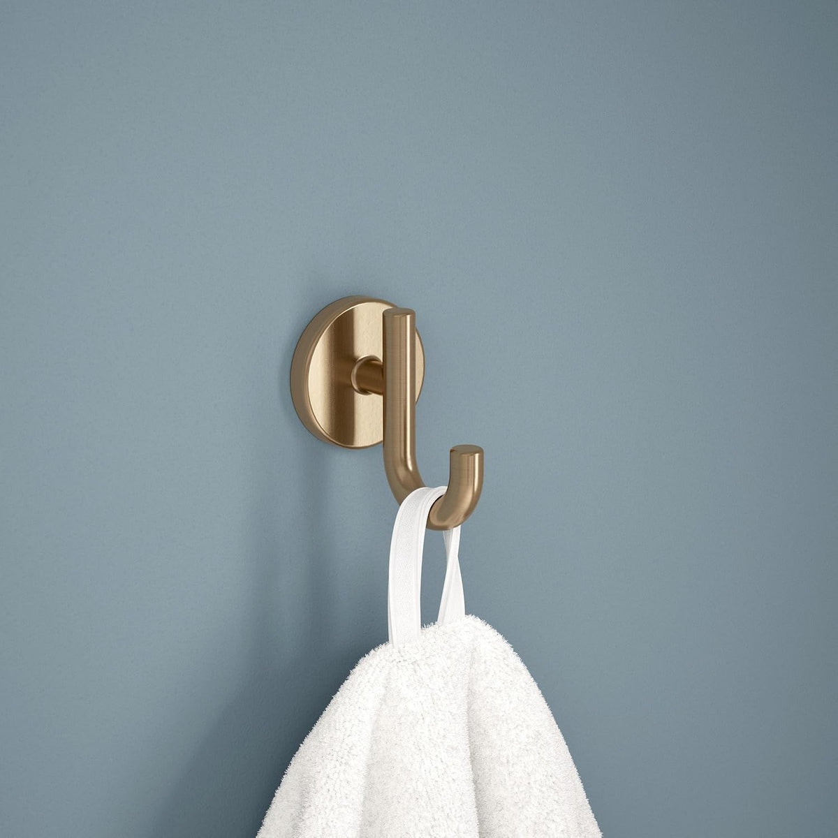 Delta Single Towel Hook for Bathroom or Kitchen| Champagne Bronze | Trinsic Accessories